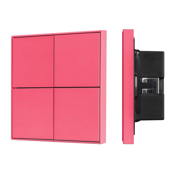 Панель управления Arlight KNX-304-23-IN Rose Red 039668 Панель управления Arlight KNX-304-23-IN Rose Red 039668
