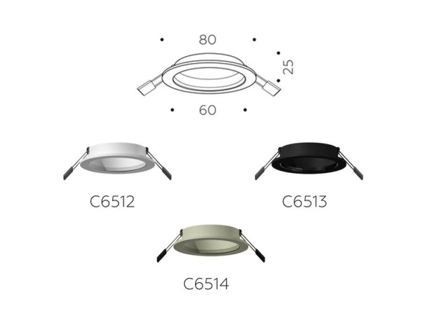 Корпус светильника Ambrella light DIY Spot C6512 Корпус светильника Ambrella light DIY Spot C6512