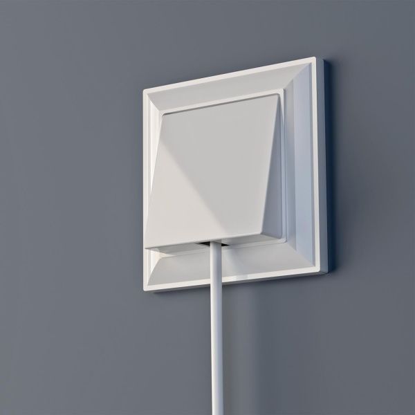 Вывод кабеля Werkel белый W1150201 4690389155277 Вывод кабеля Werkel белый W1150201 4690389155277