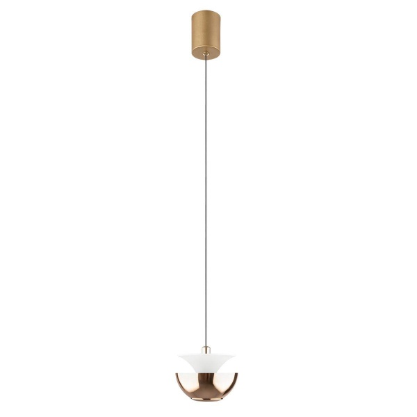 Подвесной светодиодный светильник Crystal Lux Astra SP Led Gold