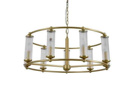 Люстра NEWPORT 3729/C brass