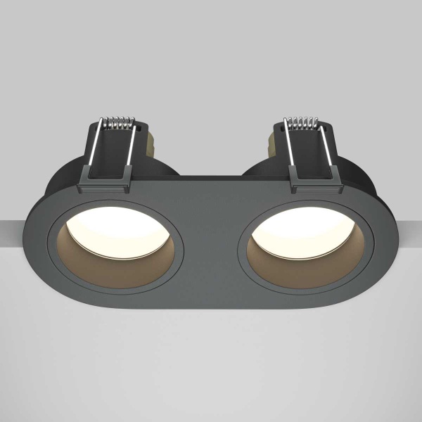 Встраиваемый светильник Maytoni Technical DL126-02-GU10-B