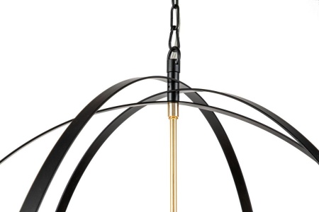 Подвесная люстра iLamp Element 9977-800 GoldBlack