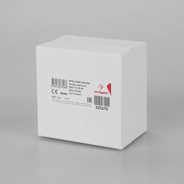 Панель управления Arlight KNX-113-35-IN 025670 Панель управления Arlight KNX-113-35-IN 025670