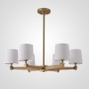 Подвесная люстра Imperium Loft Jorgenson D85 White/Light Wood 203575-26