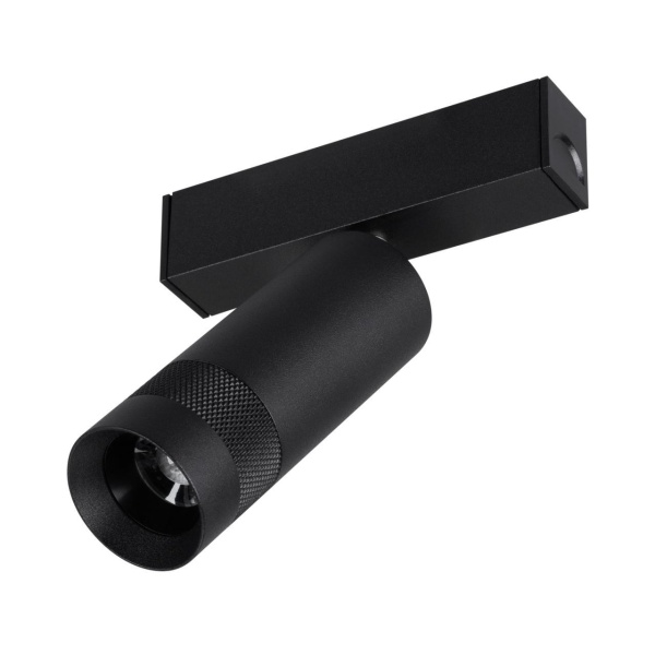 Трековый светильник Arlight MAG-SPOT-ZOOM-25-R35-7W Warm3000 (BK, 20-55 deg, 24V) 052346