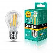 Лампа светодиодная Camelion E27 13W 3000K LED13-A60-FL/830/E27 13716