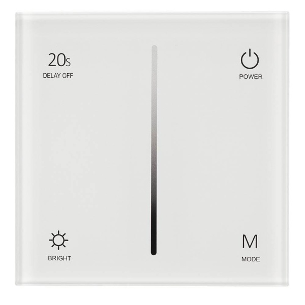 Панель управления Arlight Sens Smart-P36-Dim White 027113 Панель управления Arlight Sens Smart-P36-Dim White 027113