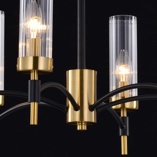 Потолочный светильник ILLUMICO IL5177-6PLS-29 BRASS TUBO