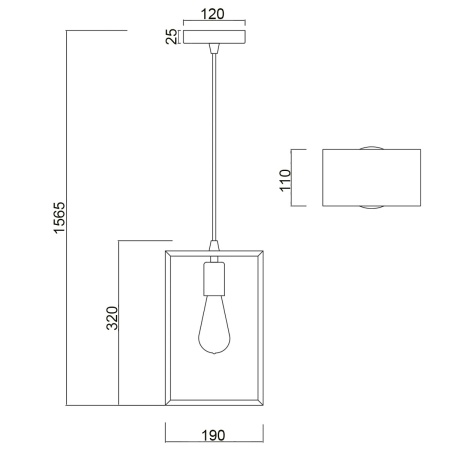 Подвесной светильник Vele Luce Thomas VL6432P21