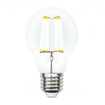 Лампа светодиодная филаментная E27 10W 4000K прозрачная LED-A60-10W/NW/E27/CL PLS02WH