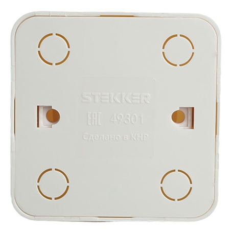 Розетка 2P Stekker София белый MST10-11-01 49301