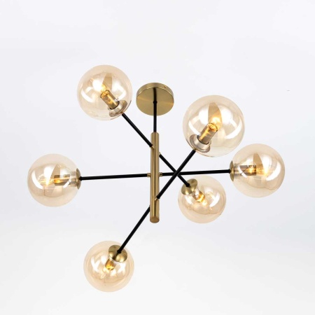 Люстра Citilux Лорен бронза CL146263