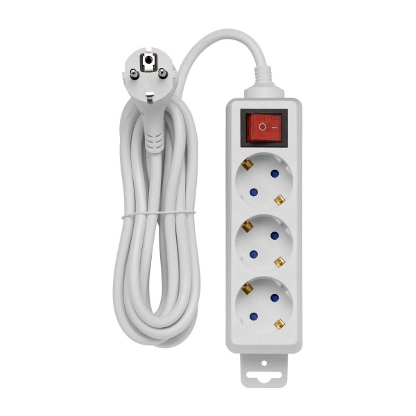 Удлинитель Duwi 3гн 3м с/з 32058 6 Удлинитель Duwi 3гн 3м с/з 32058 6