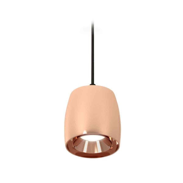 Комплект подвесного светильника Ambrella light Techno Spot XP1144001 PPG/SBK золото розовое полированное/черный песок (A2302, C1144, N7035)