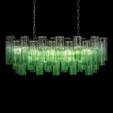 Подвесная люстра Loft IT Murano 10580/1000R Clear green