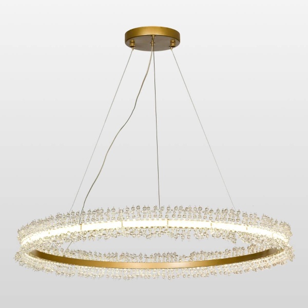 Подвесная светодиодная люстра Lussole Loft Bibb LSP-8655