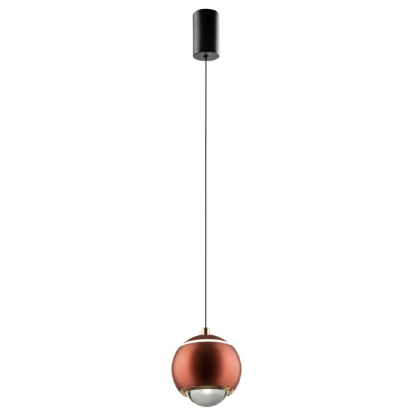 Подвесной светодиодный светильник Crystal Lux Caro SP Led Red
