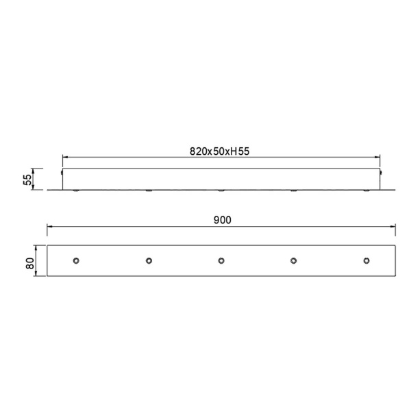 Потолочное основание Mantra Modular Light Florones 9382
