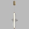 Подвесной светодиодный светильник Crystal Lux Quasar SP14W Led Transparent