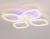 Потолочная светодиодная люстра Ambrella light Acrylica Original FA4501