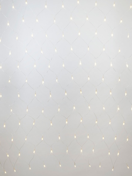 Светодиодная гирлянда Uniel сетка 220V теплый белый ULD-N1815-180/DTA Warm White IP20 UL-00005489