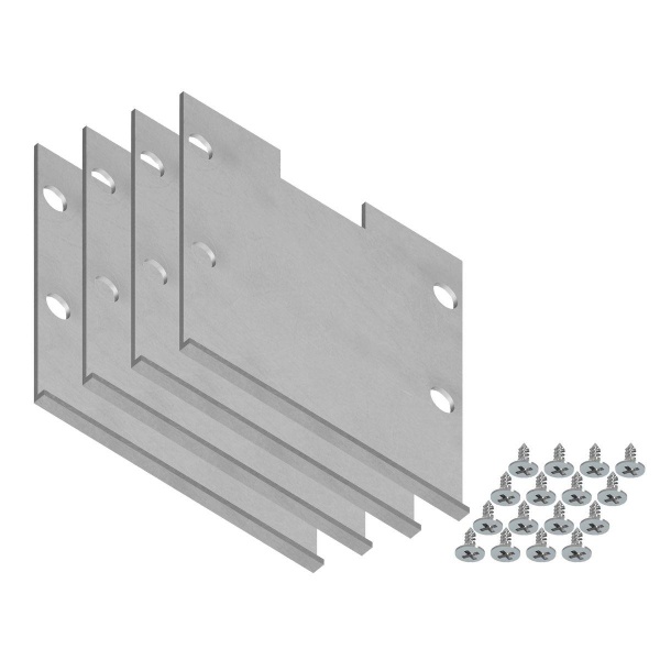 Заглушка Ambrella light Illumination Alum Profile (4шт) GP8480 Заглушка Ambrella light Illumination Alum Profile (4шт) GP8480
