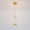 Подвесной светодиодный светильник Eurosvet Frasco 50267/1 LED латунь