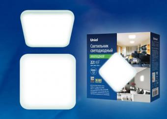 Потолочный светодиодный светильник (UL-00003372) Uniel ULI-B312 22W/NW/28 Quatro