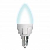 Лампа светодиодная диммируемая (UL-00004294) E14 7W 4000K матовая LED-C37 7W/4000K/E14/FR/DIM PLP01WH