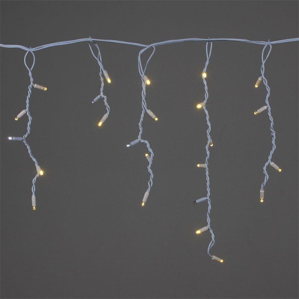 Cветодиодная гирлянда Sneha бахрома 230V белый мерцающий A-057B WW/W FLASH