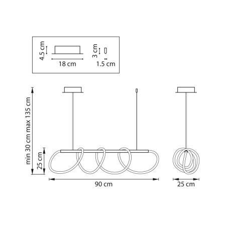 Люстра подвесная Corinto Lightstar 637083