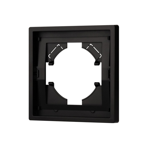 Рамка пластиковая FRM-TENDO-PL-1-BK Arlight 053836