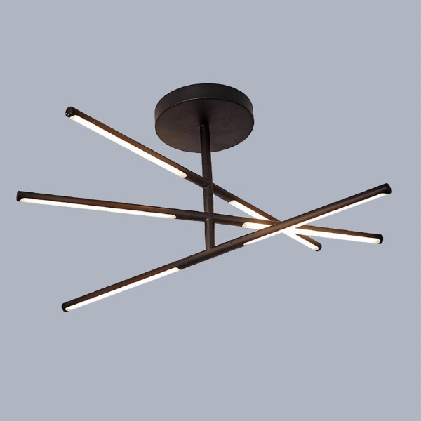 Потолочный светодиодный светильник Crystal Lux Largo PL32W D730 Black