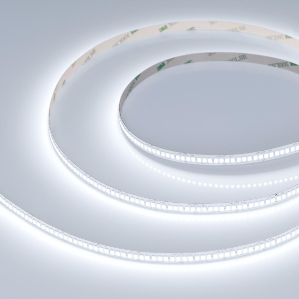 Светодиодная лента Arlight 10W/m 80Led/m 2835SMD холодный белый 5M RT-A280-8mm 24V White6000 045568