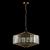 Подвесной светильник Crystal Lux Fiesta SP5 Brass/Transparente