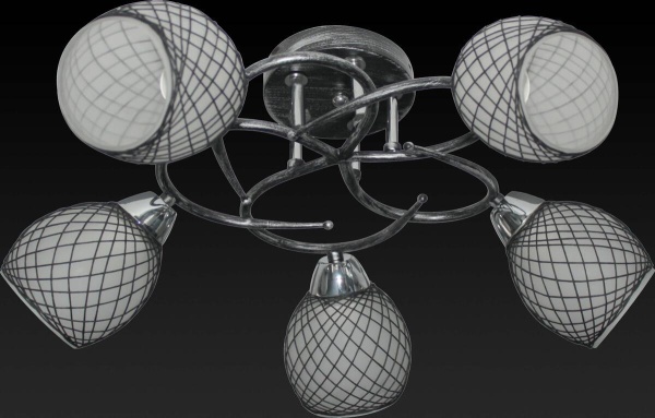 Потолочная люстра Toplight Jeanine TL7430X-05BP