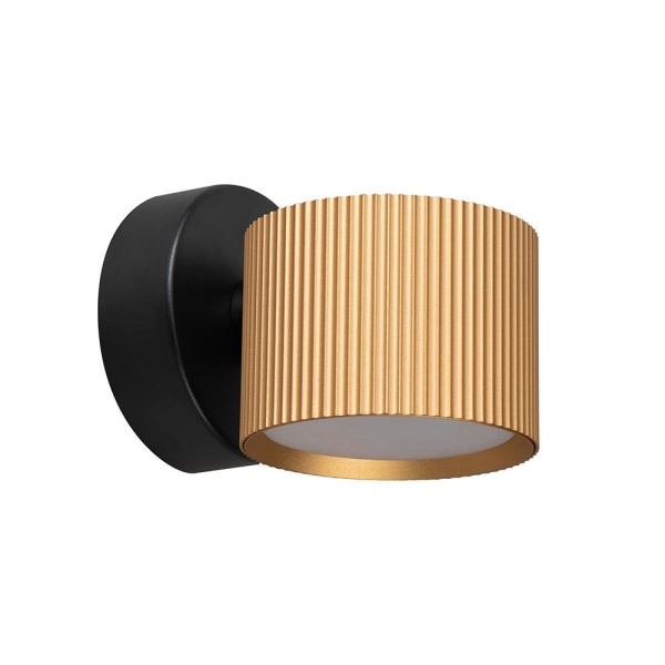 Светильник  настенный Feron HL4580 ARIA 12W, 230V,GX53, золото+черный IP20 Светильник  настенный Feron HL4580 ARIA 12W, 230V,GX53, золото+черный IP20