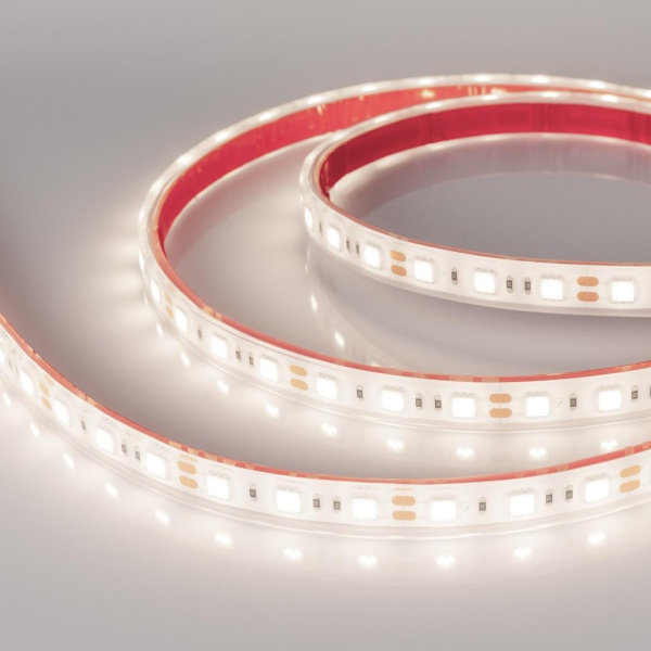 Светодиодная влагозащищенная лента Arlight 14,4W/m 60LED/m 5060SMD дневной белый 5M 034032
