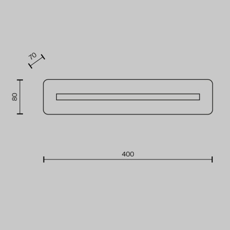Настенный светильник Maytoni Modern Albatre MOD366WL-L9BS3K