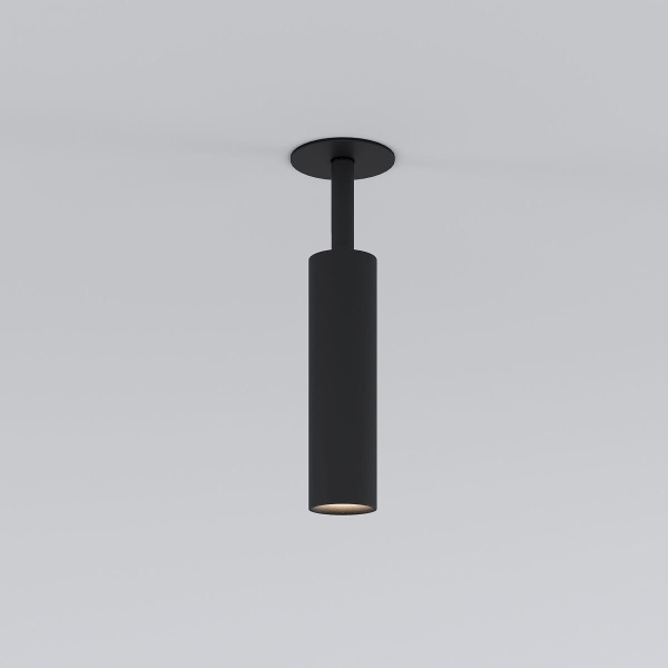 Встраиваемый светодиодный спот Elektrostandard Diffe 25040/Led черный a058226