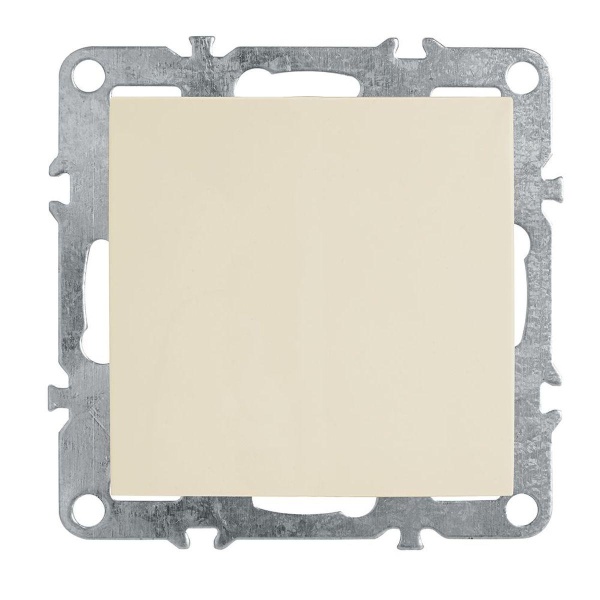 Выключатель 1-клавишный (механизм), Stekker, PSW10-9103-02, 250В, 10А Эрна, слоновая кость 39322