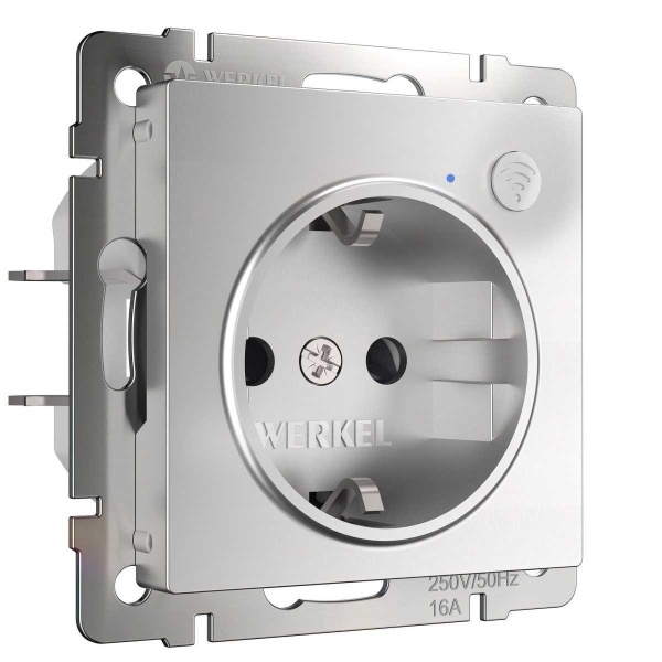 Розетка Wi-Fi Werkel (Умный дом) серебряный W1171606 a056420