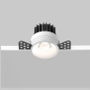 Встраиваемый светодиодный светильник Maytoni Round DL058-7W4K-TRS-W