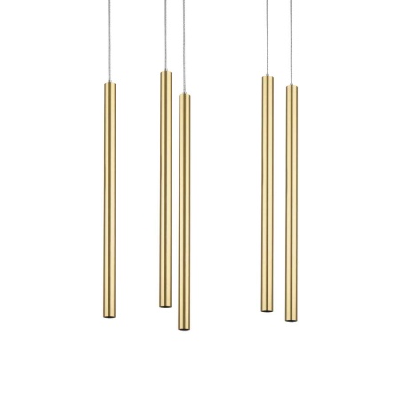 L5T747243 Люстра TUBO LED 25W 1600LM 25G ЗОЛОТО 4000K