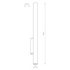 Настенный светильник Nowodvorski Fourty Wall XL Gray 10893