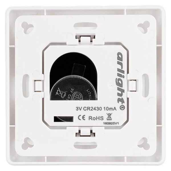 Панель управления Arlight Knob SR-2853K8-RF-UP White 021460 Панель управления Arlight Knob SR-2853K8-RF-UP White 021460
