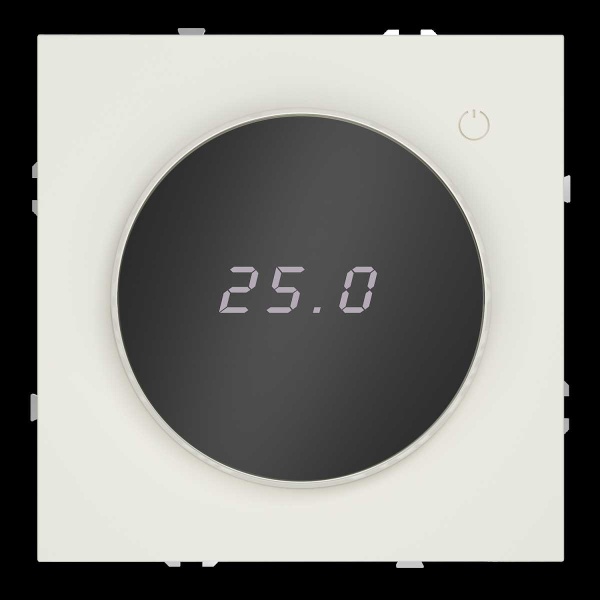 Терморегулятор электронный S70 с индикацией и датчиком, для теплого пола, (хлопок) Voltum VLS070113