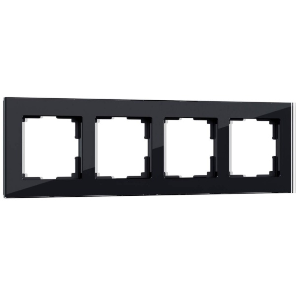 Рамка Werkel Favorit на 4 поста черный W0041108 4690389159954 Рамка Werkel Favorit на 4 поста черный W0041108 4690389159954