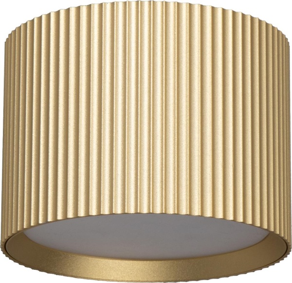 Светильник потолочный Feron HL458  Barrel ARIA 12W, 230V, GX53, золото